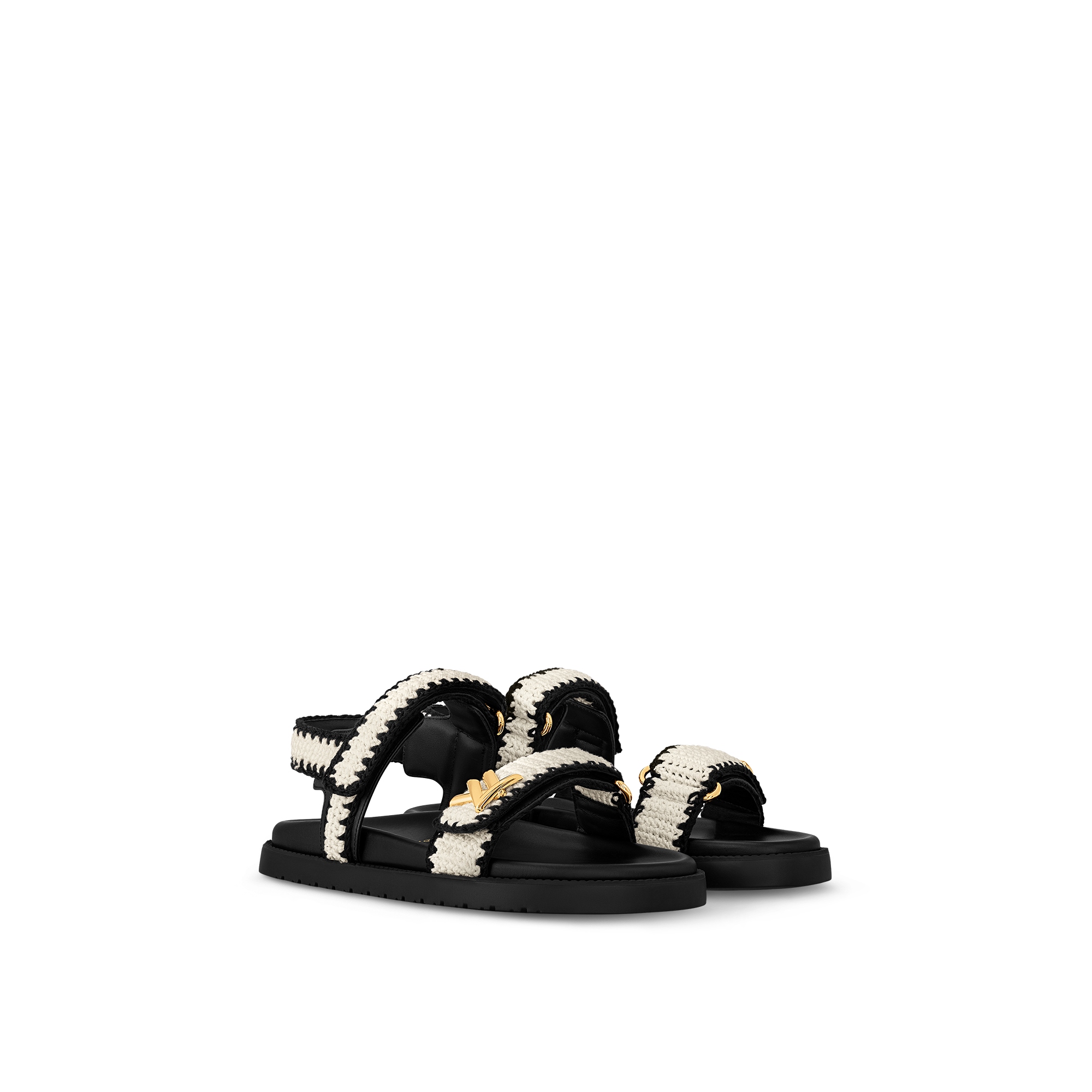 sandale plate louis vuitton